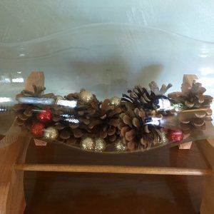 Wooden / Glass Planter